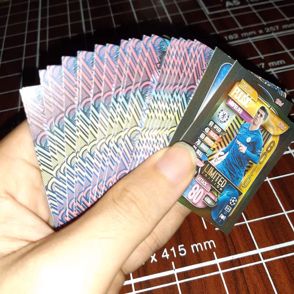 Bìa Album thẻ cầu thủ size MATCH ATTAX SIZE POCA 2021/22  ST STORE CARD 115