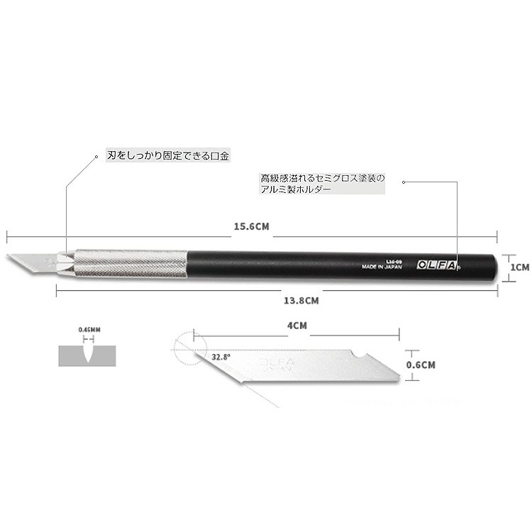 Dao gọt Mô Hình Olfa Limited series Ltd-09