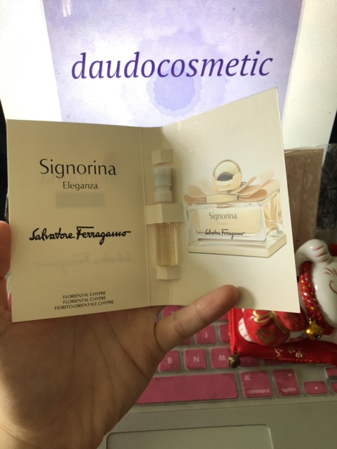 [ vial ] Nước hoa Salvatore Ferragamo Signorina EDP - Signorina Míteriosa - Signorina Eleganza EDP 1.5ml