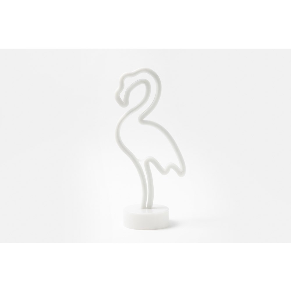 Đèn Neon ARTBOX Hàn Quốc Màu Tím Hình Chim Hồng Hạc