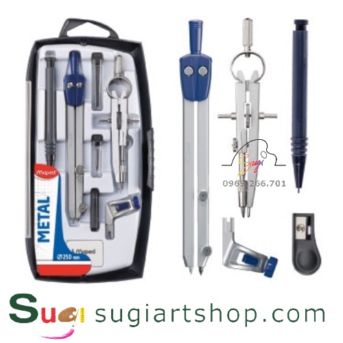 Compa kỹ thuật Maped SET 8 cây mã hàng ET197514 [ Sugi Artshop ]