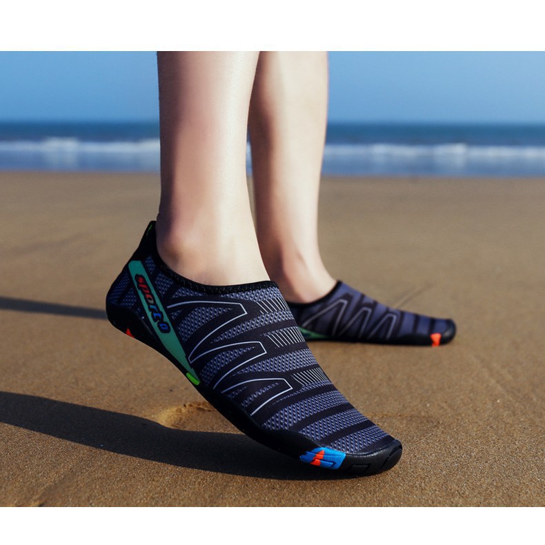 Giày đi biển, beach shoes, giày dép nam/nữ đi bơi, tắm, trekking/ tập yoga lưới chống trượt đế cao su