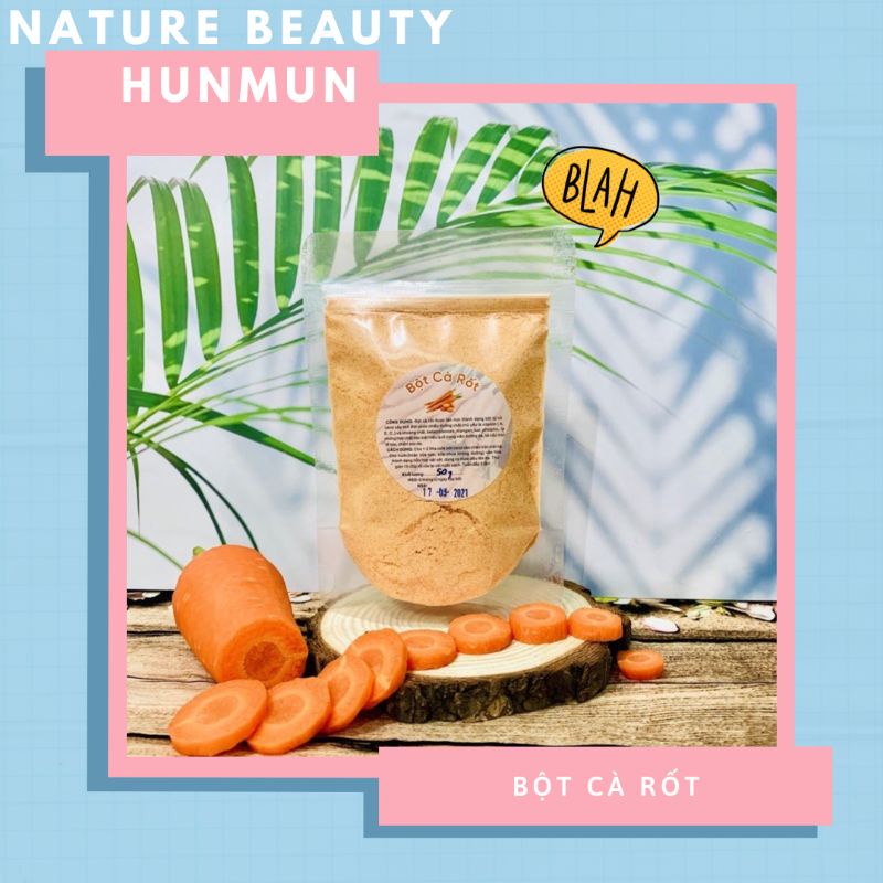 Bột Cà Rốt Dưỡng Da HUNMUN Handmade