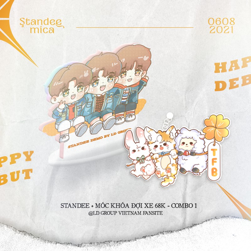 Standee TFBOYS trạm LD