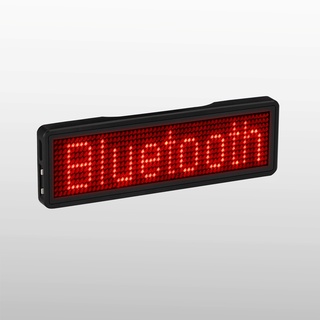Bluetooth LED Name Badge Rechargeable Light Sign Display LED,Type 2
