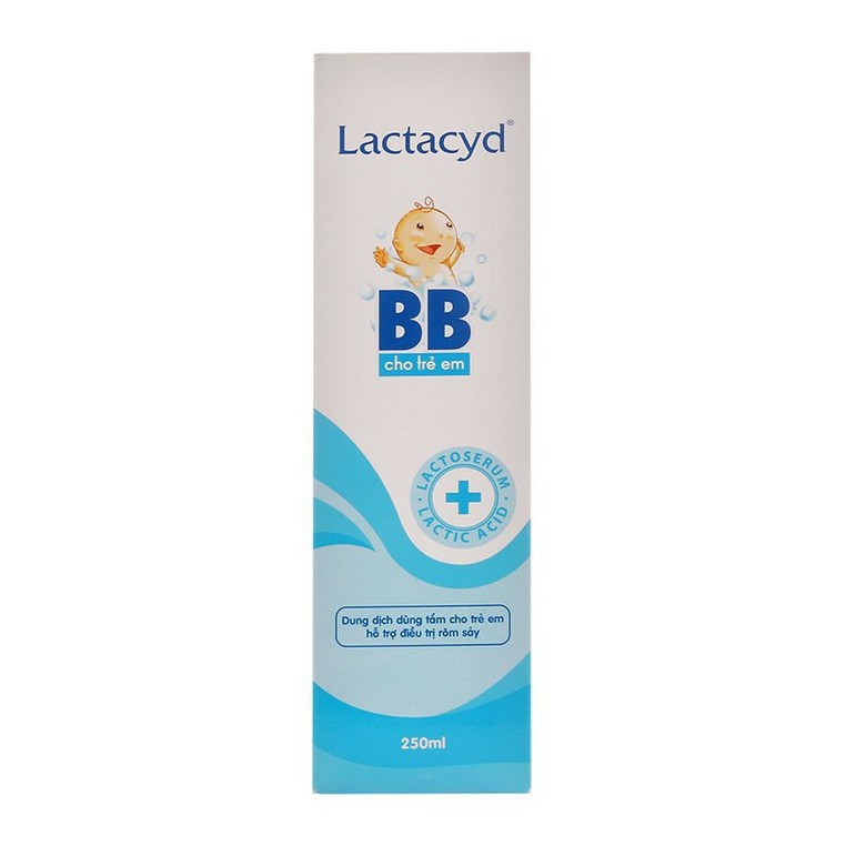  Sữa Tắm Lactacyd Milky trị rôm sảy cho bé 250ml