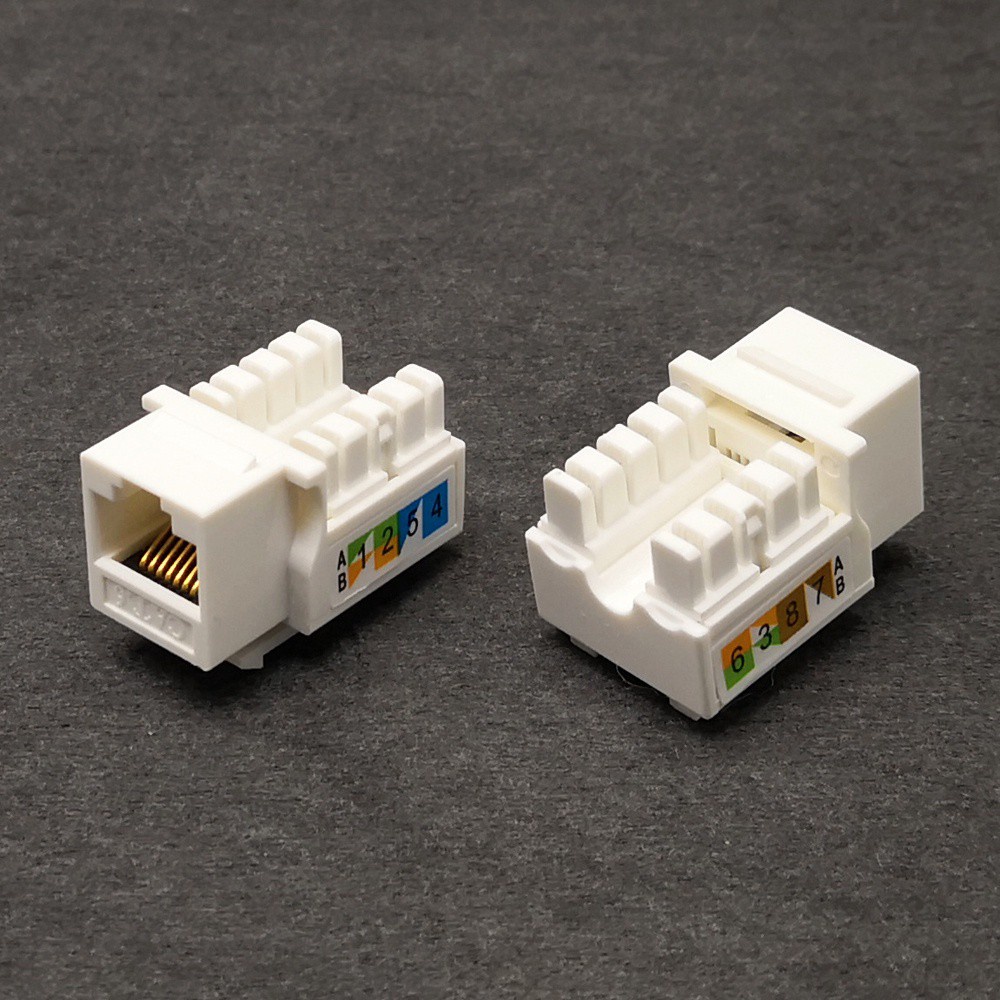 Bộ 2 Đầu Kết Nối Mạng Lan Rj45 Cat6 / Cat5E