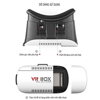 Kính thực tế ảo 3D VR Box 2.0 2018