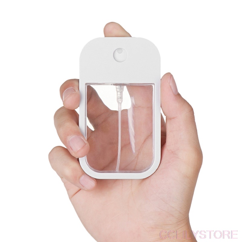 Chai xịt cồn/ nước hoa dạng thẻ áp suất cao trong suốt tiện dụng