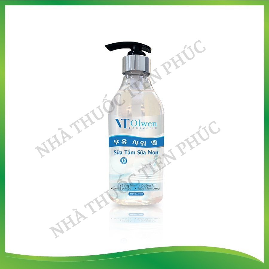 VT.OLwen - Sữa tắm sữa non, Sữa Tắm Bơ, Sữa Tắm  Chery , hương thơm dịu nhẹ, cung cấp độ ẩm cho da, mềm mại
