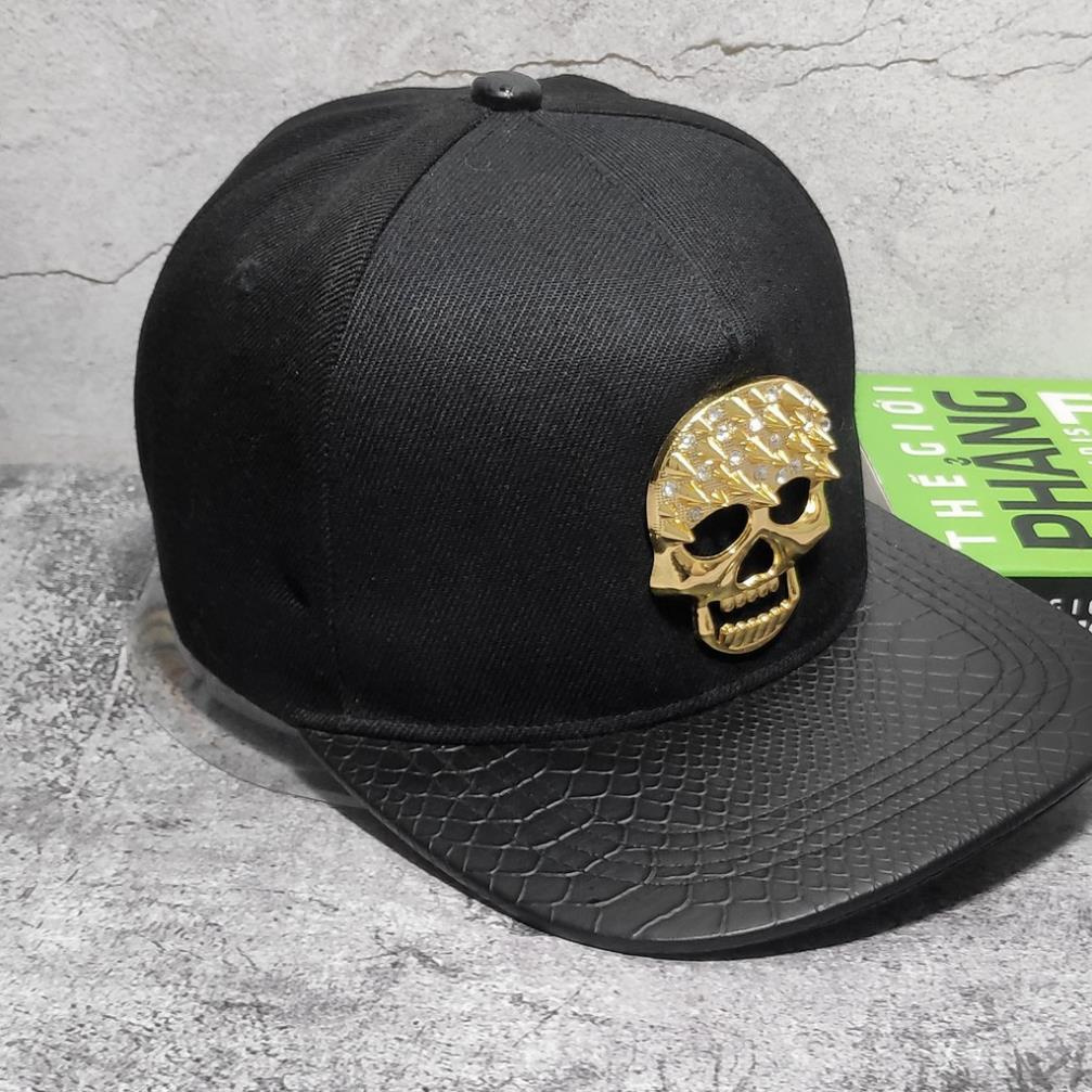 HOT  Mũ nón snapback phụ kiện thời trang mặt nạ đính đá 2021 [ GIẢM GIÁ 5%]