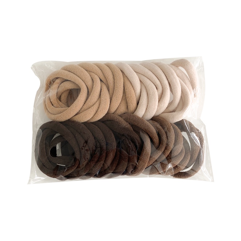 Dây Buộc Tóc Cao Su Co Giãn Tốt Thiết Kế Đơn Giản Thời Trang Mùa Hè Xinh Xắn Cho Nữ