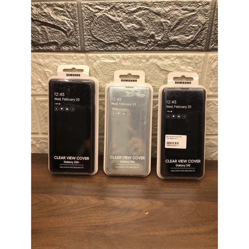 [Hàng chính hãng] Bao da Clear View Cover samsung Galaxy S10, S10+ | BigBuy360 - bigbuy360.vn