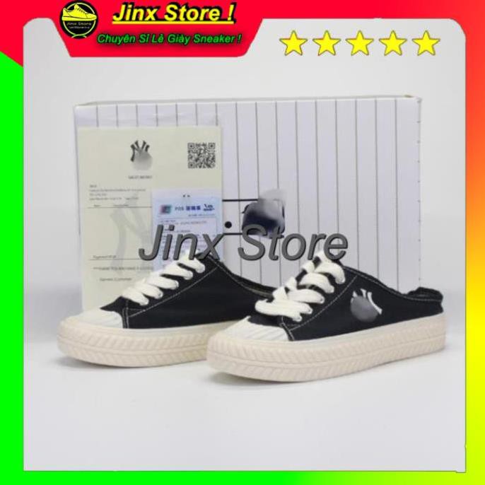[TẶNG TẤT+TẨY VỆ SINH] Sục  đạp gót N Y  đen LEL2 | BigBuy360 - bigbuy360.vn