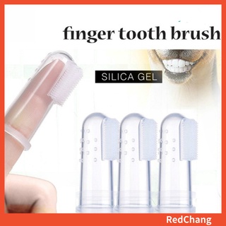 1 Bàn Chải Đánh Răng Silicone Làm Sạch Răng Cho Thú Cưng