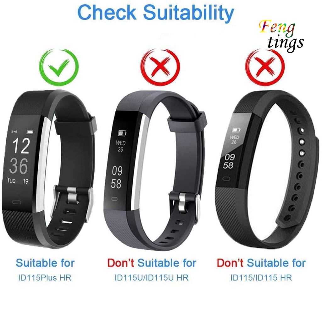 Dây Đeo Tay Bằng Tpe Mềm Có Thể Điều Chỉnh Cho Id115 Plus / Id115Hr Plus / Id115 Plus Hr