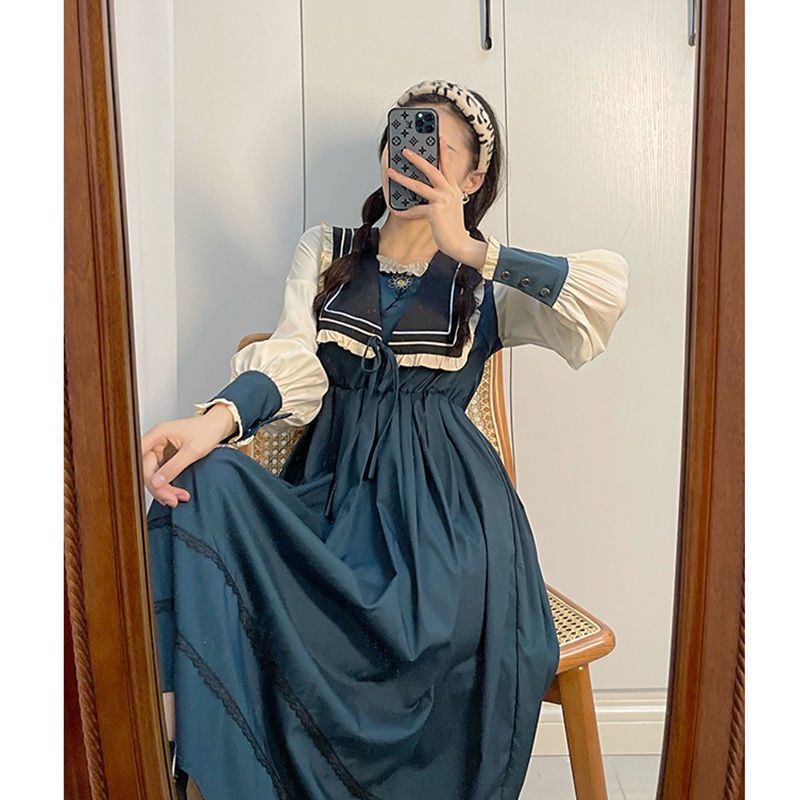 Đầm Chiết Eo Phong Cách Nhật Bản Sang Trọng Ngọt Ngào | BigBuy360 - bigbuy360.vn