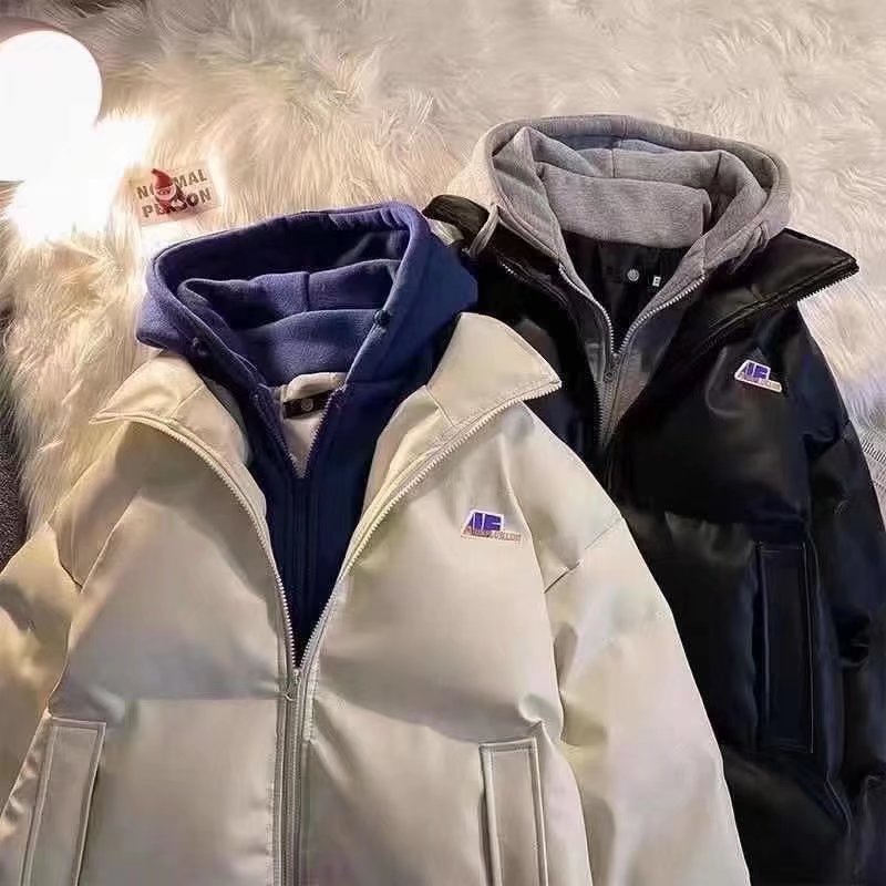 Áo Phao Nam Xuất Khẩu,Chất Siêu Đẹp, Áo Khoác Nam Da Kết Hợp Mũ Nỉ Cực Ấm Jean Store k02