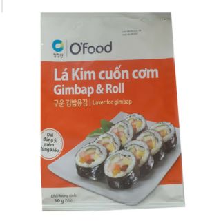 Lá kim chi cuốn cơm gimbap & roll ( 5 miếng )