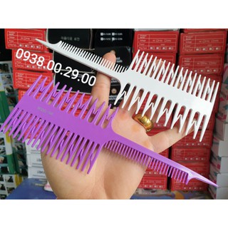 Lược Móc Light Chuyên Nghiệp, Lược Nhuộm Tóc HighLight Đa Năng Cho Thợ Tóc.(Ảnh thật)