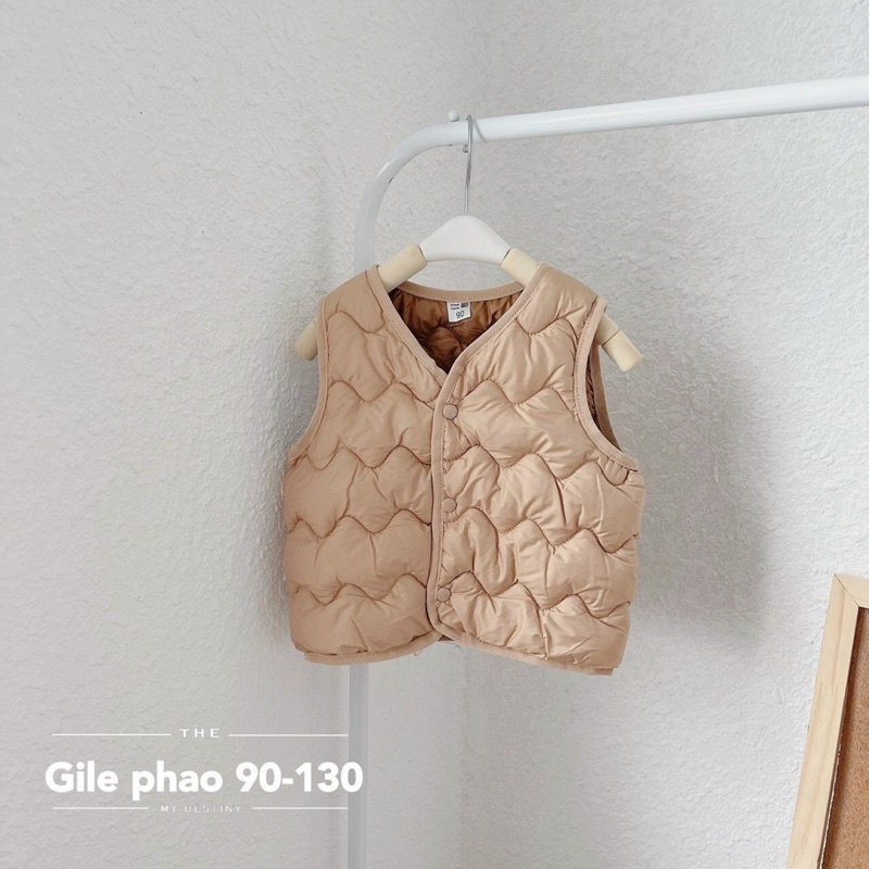 Áo phao sỉ lẻ siêu nhẹ cổ tròn quảng châu cho bé 8-22kg