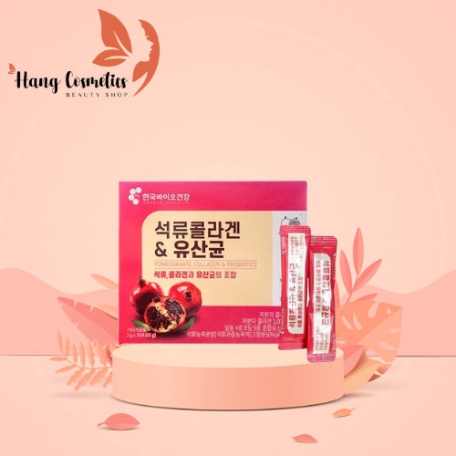 Bột Collagen Lựu Đỏ Hàn Quốc