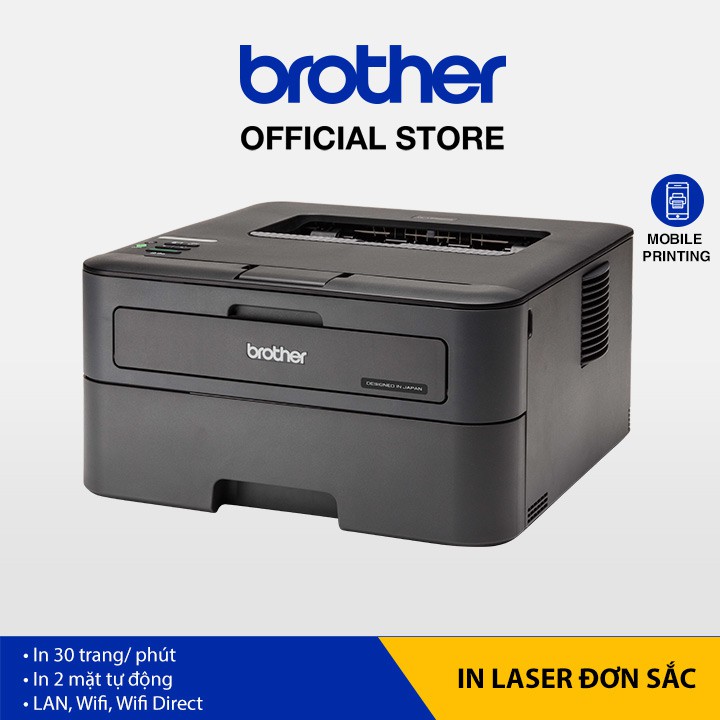  Máy in laser đơn sắc Brother HL-L2366DW