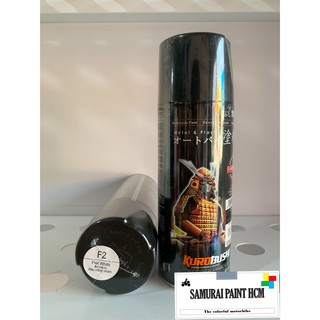 F2 Sơn xịt Samurai MÀU TRẮNG MỜ