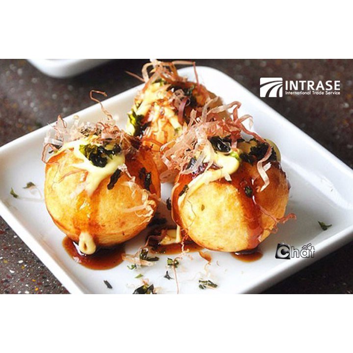 Khuôn Không Dính Làm Bánh Bạch Tuộc Takoyaki Nhật 14 Bánh