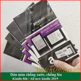 [Kindle] Dán màn hình chống xước, chống lóa Kindle 8th / All new kindle 2019