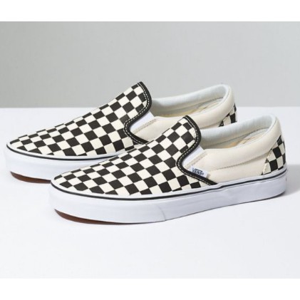 🌟 FREESHIP🌟 Giày Vans Classic Slip On Caro đen trắng