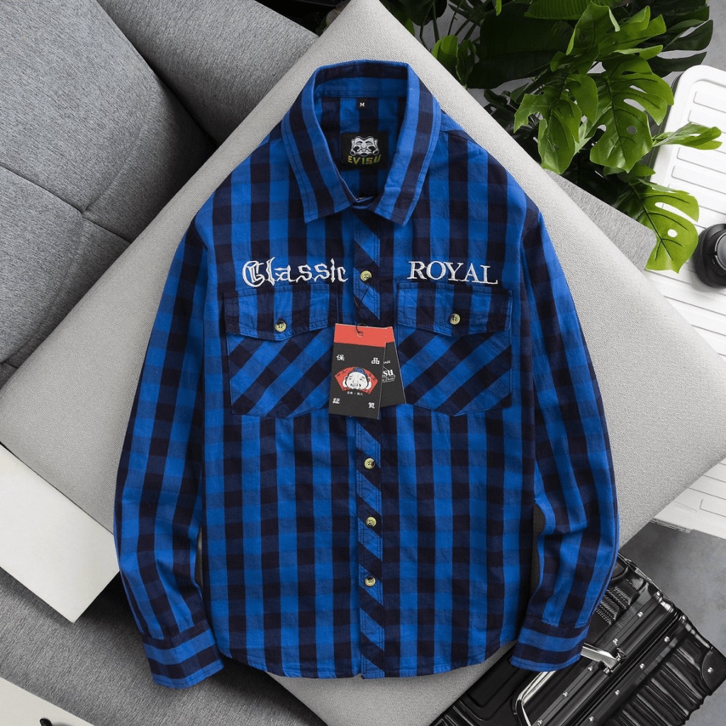Áo Sơ Mi Ca rô Nam Dài Tay Chất Cotton Mềm Form Chuẩn Lịch Lãm Thời Trang Siêu Hot NEW UNISEX