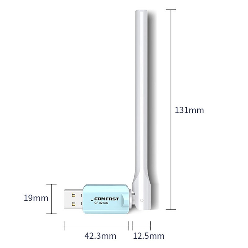Thẻ Mạng Không Dây Comfast 821ac 600mbps Dual-Band | BigBuy360 - bigbuy360.vn