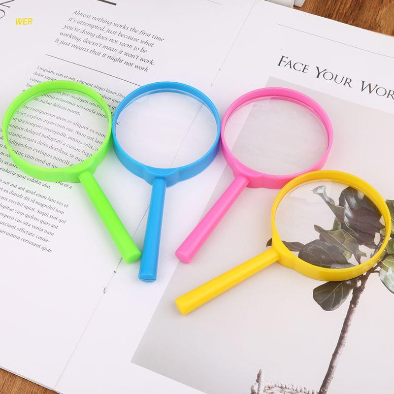 [Hàng mới về] Kính lúp cầm tay x3 dành cho trẻ em 60mm
