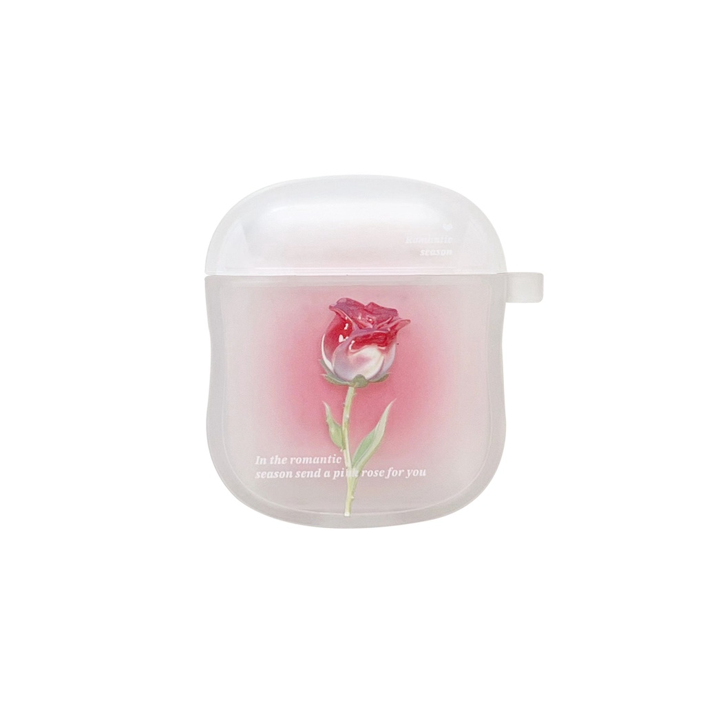Vỏ Bảo Vệ Hộp Sạc Tai Nghe Bluetooth airpods 1/2 pro Bằng tpu Mềm Họa Tiết Hoa Lấp Lánh Dễ Thương