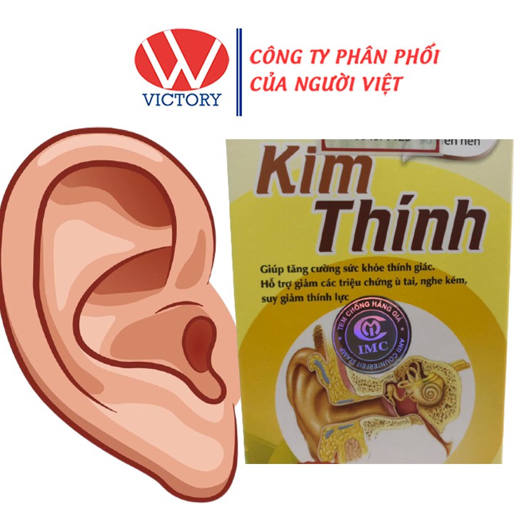 Kim thính suy giảm thính lực (hộp 90 Viên) - Victory