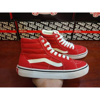 Giày SK8 cao cổ đỏ giá rẻ