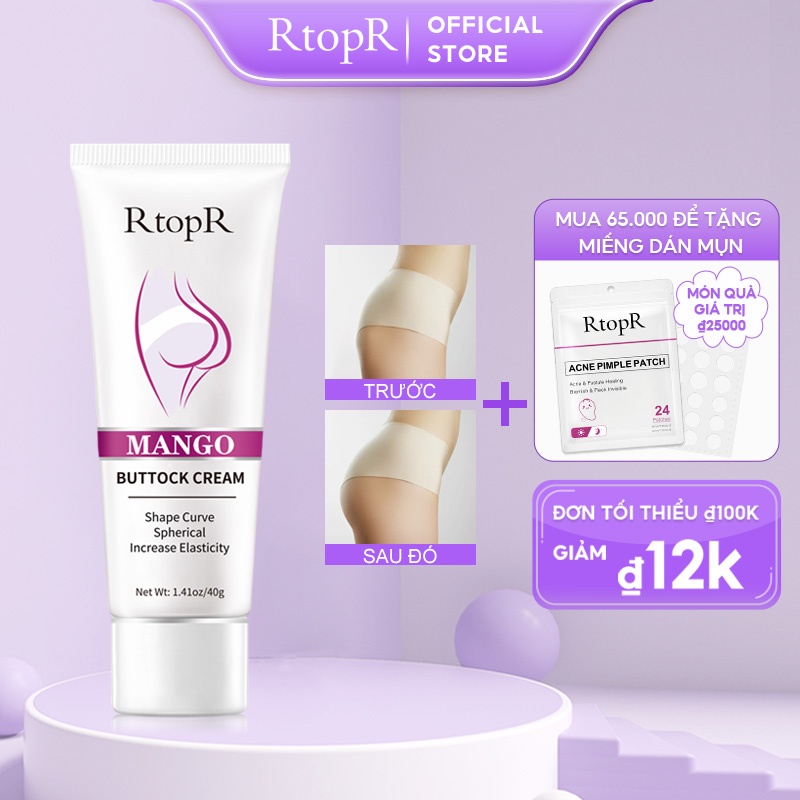 Kem làm săn vùng mông RtopR 40g hỗ trợ dưỡng ẩm và làm trắng da | BigBuy360 - bigbuy360.vn