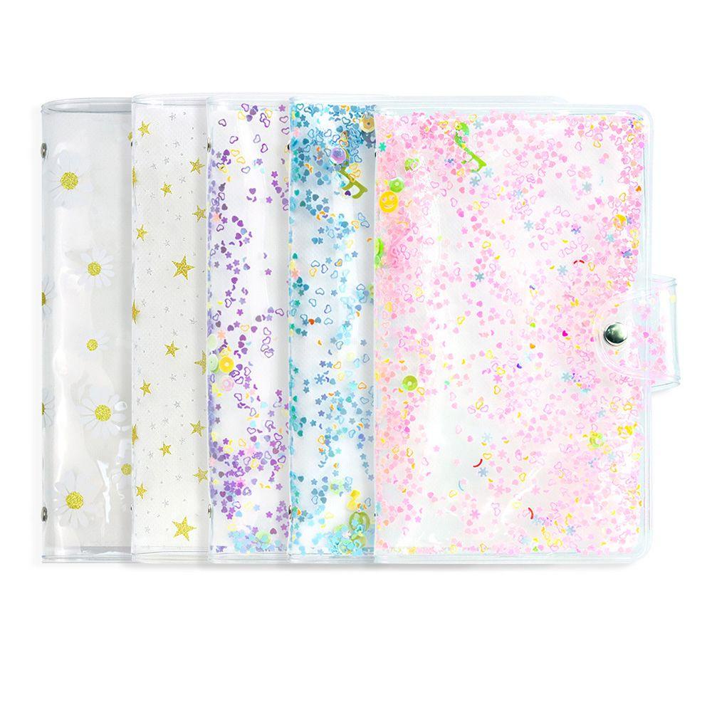 RAINBOW Album Ảnh 96 Ngăn Có Nước Kim Tuyến DIY