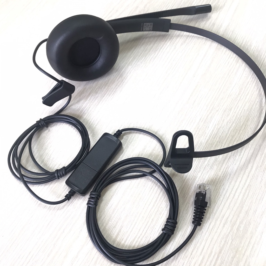 Yealink YHS34_Tai nghe tổng đài_1 bên tai_RJ9