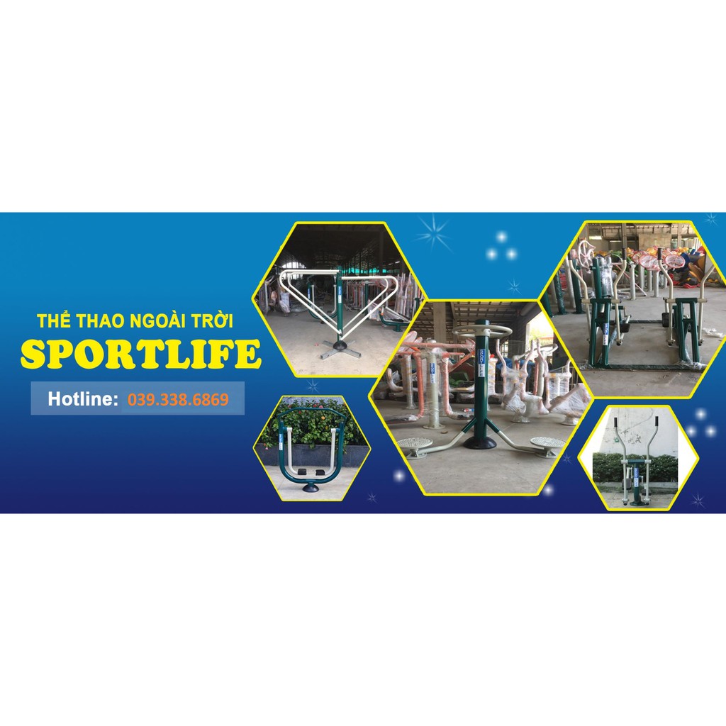 CHẠY BỘ LẮC TAY ĐƠN NGOÀI TRỜI THIẾT BỊ THỂ THAO VUI CHƠI CÔNG VIÊN SPORTLIFE