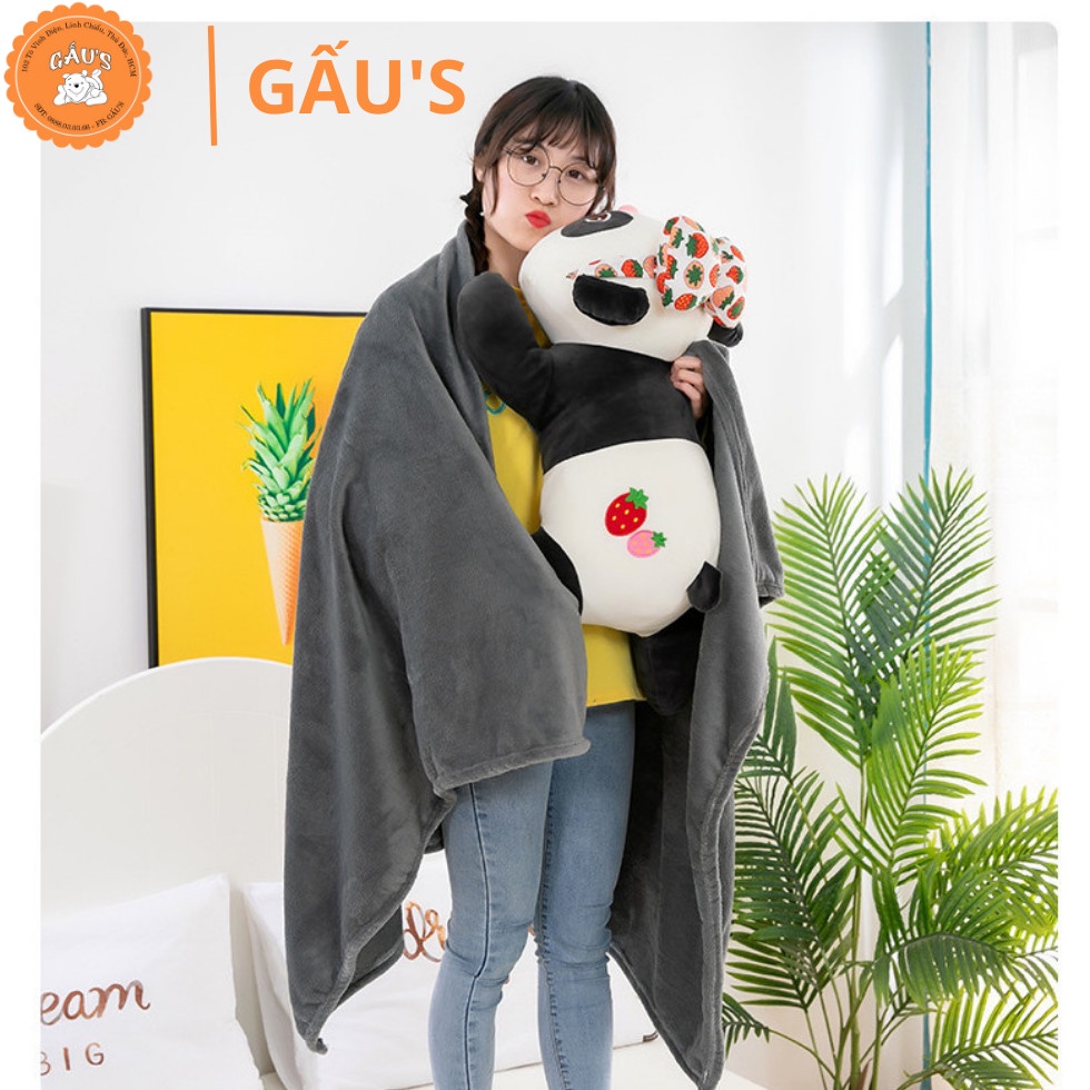 GẤU BÔNG GẤU TRÚC CÓ MỀN CAO CẤP - GẤU SHOP