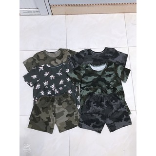 Bán theo combo 4bộ một sét cộc tay cho bé Size từ 6-20kg