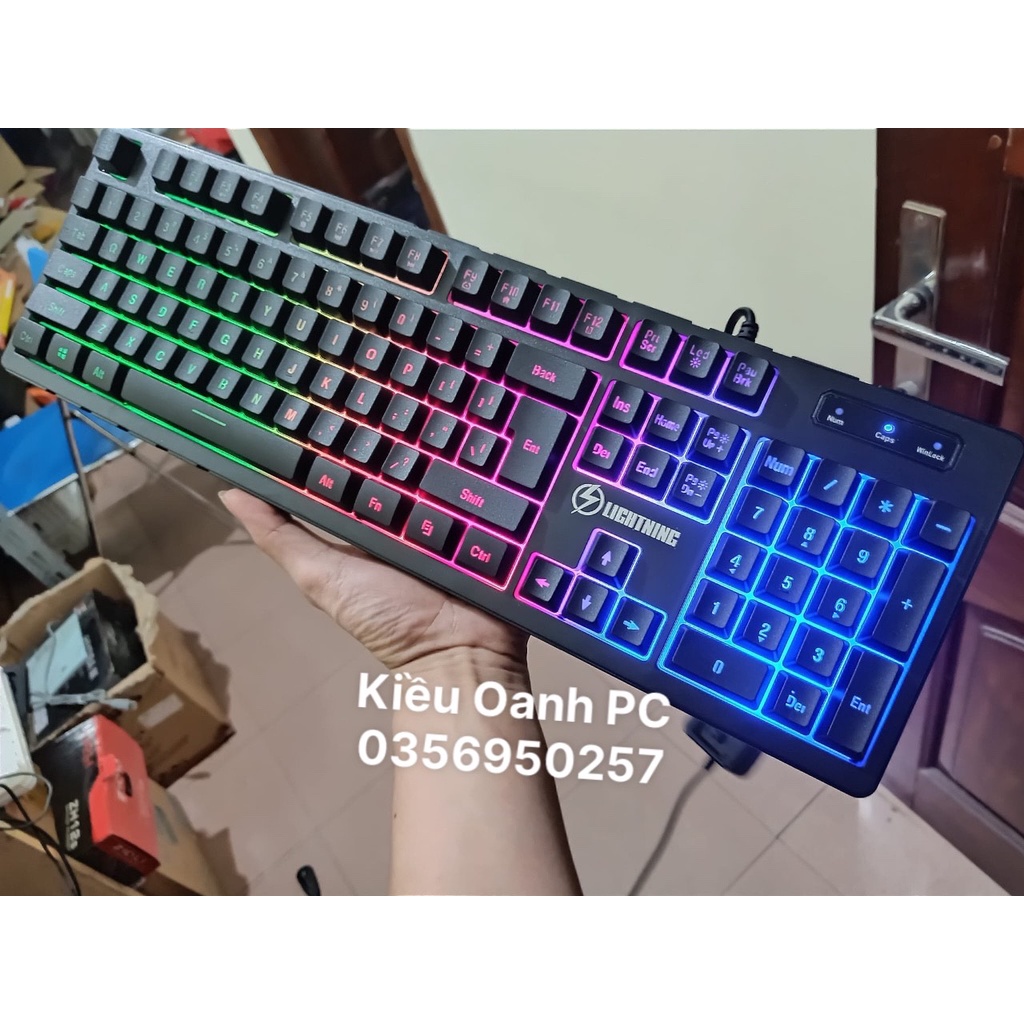 Bàn phím giả cơ Lightning AD7700 trâu bò