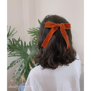 Cột tóc kẹp tóc nơ nhung