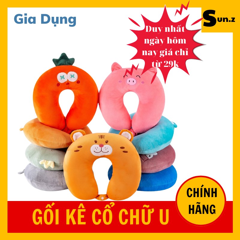 Gối Chữ U, Gối Kê Cổ Chữ U, Gối Chữ U Văn Phòng Cao Cấp