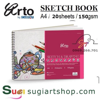 Sổ vẽ phác thảo cao cấp CHEE WAH MALAYSIA Sket & Drawing Sổ A3 150gsm