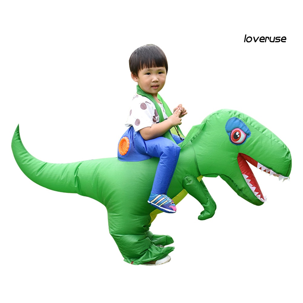 Bộ đồ hóa trang khủng long bơm hơi dành cho trẻ em dịp halloween