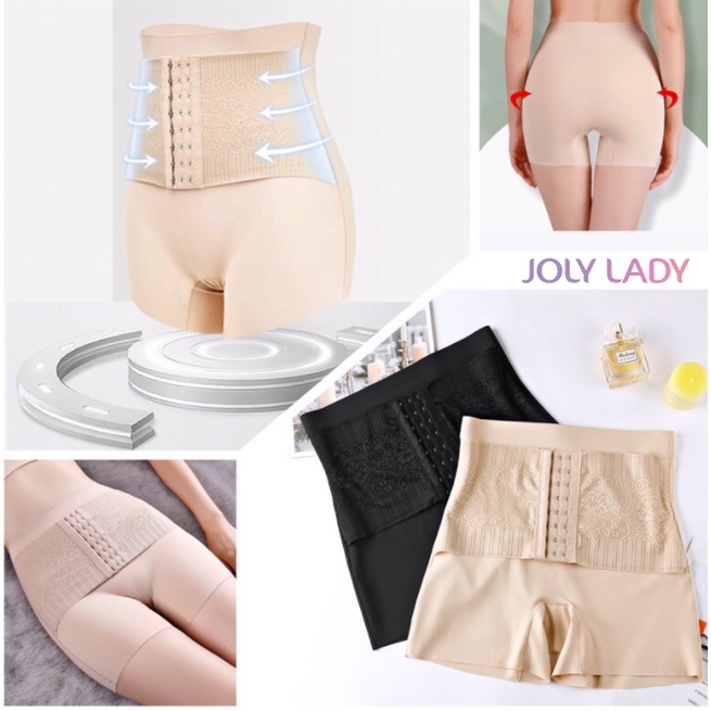 Quần gen bụng đúc su lụa định hình vùng bụng dưới ôm sát tàng hình cao cấp Joly Lady