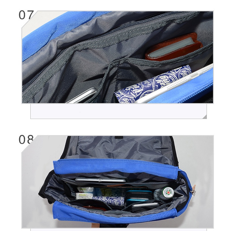 Túi Đeo Chéo Unisex Nam Nữ Canvas MACKAR - Chống Nước, Thời Trang, Không Gian Sử Dụng Lớn